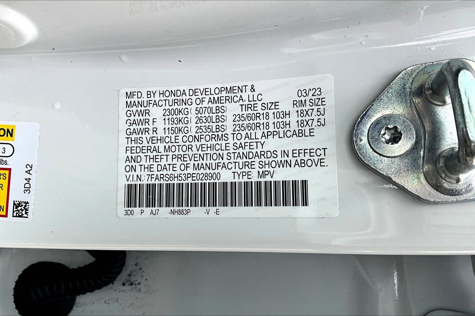 2023 Honda CR-V Hybrid Sport