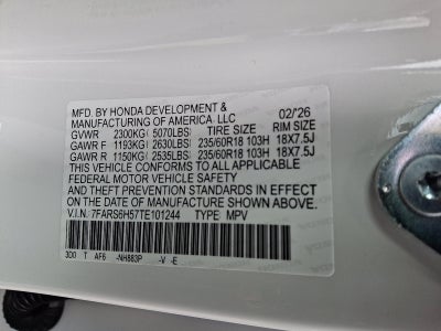 2026 Honda CR-V AWD Sport Hybrid