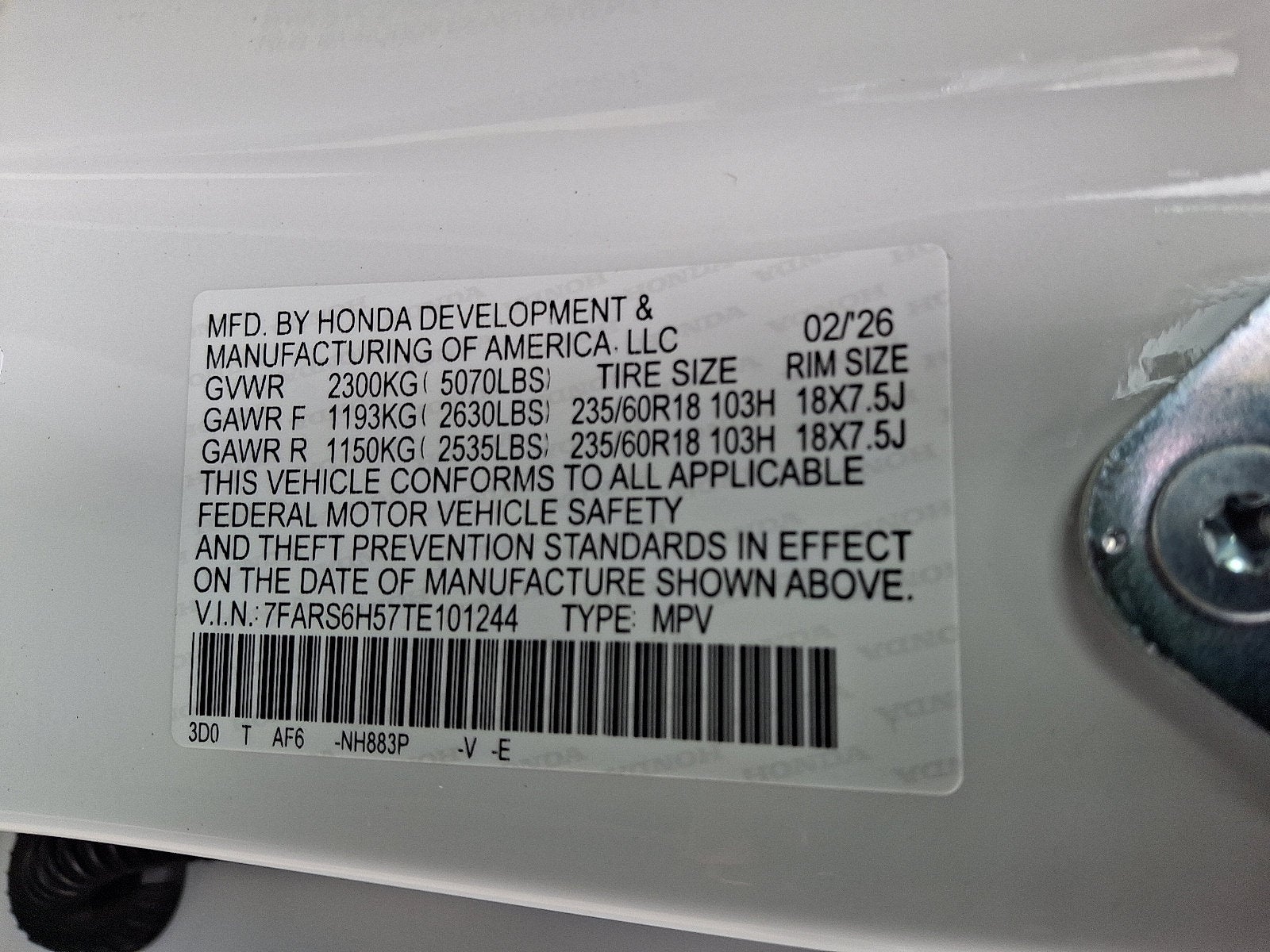 2026 Honda CR-V AWD Sport Hybrid