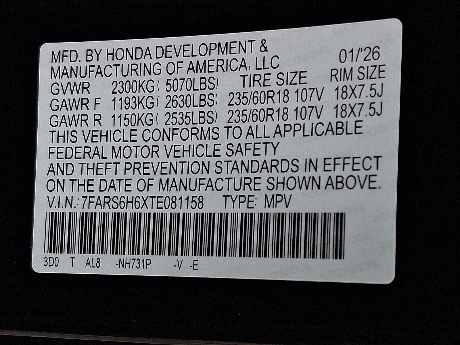 2026 Honda CR-V AWD TrailSport Hybrid