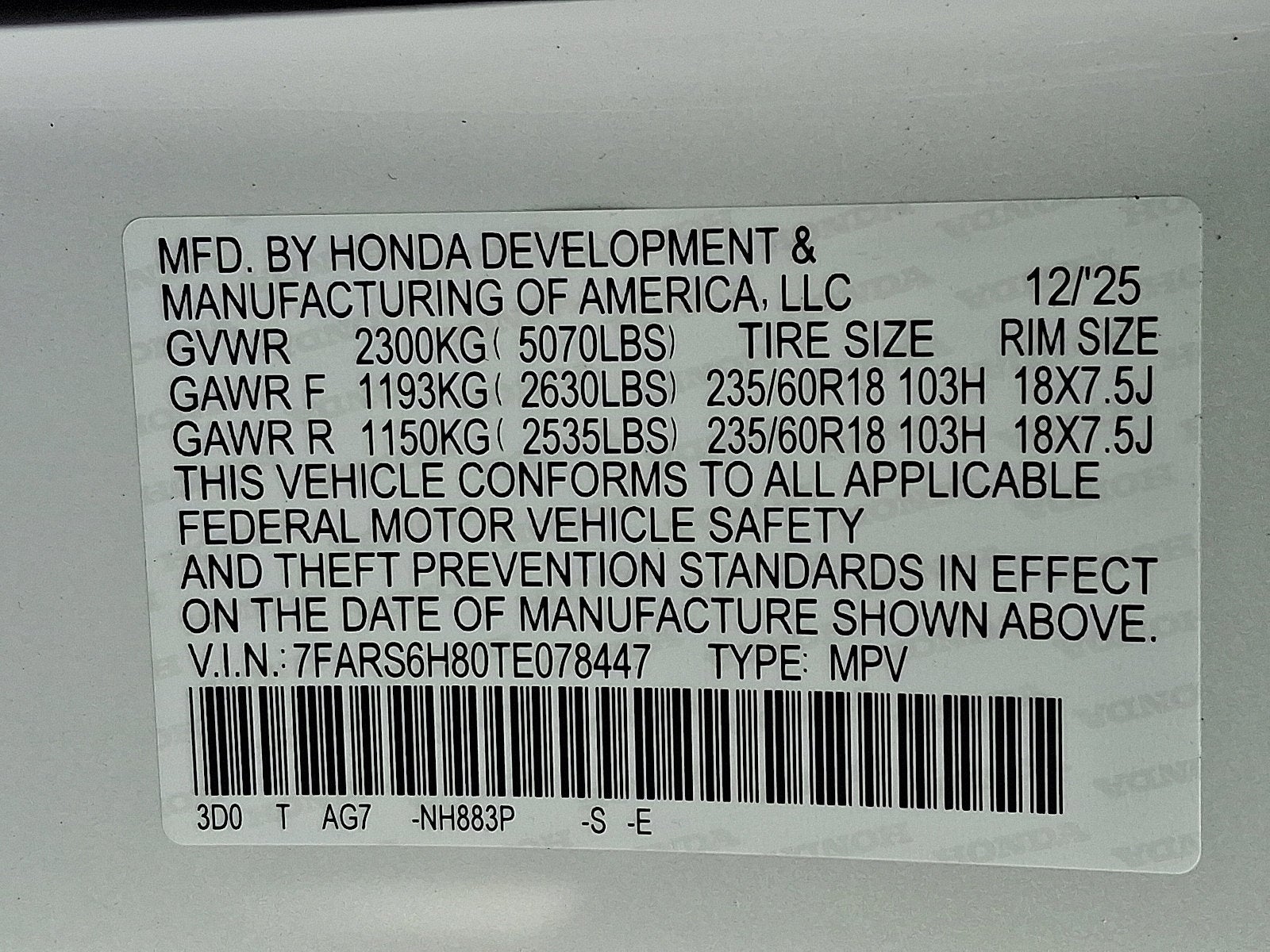2026 Honda CR-V AWD Sport-L Hybrid