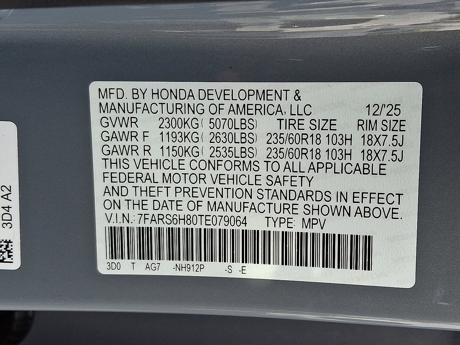 2026 Honda CR-V AWD Sport-L Hybrid