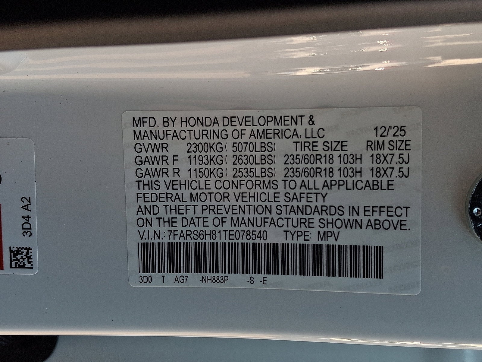 2026 Honda CR-V AWD Sport-L Hybrid
