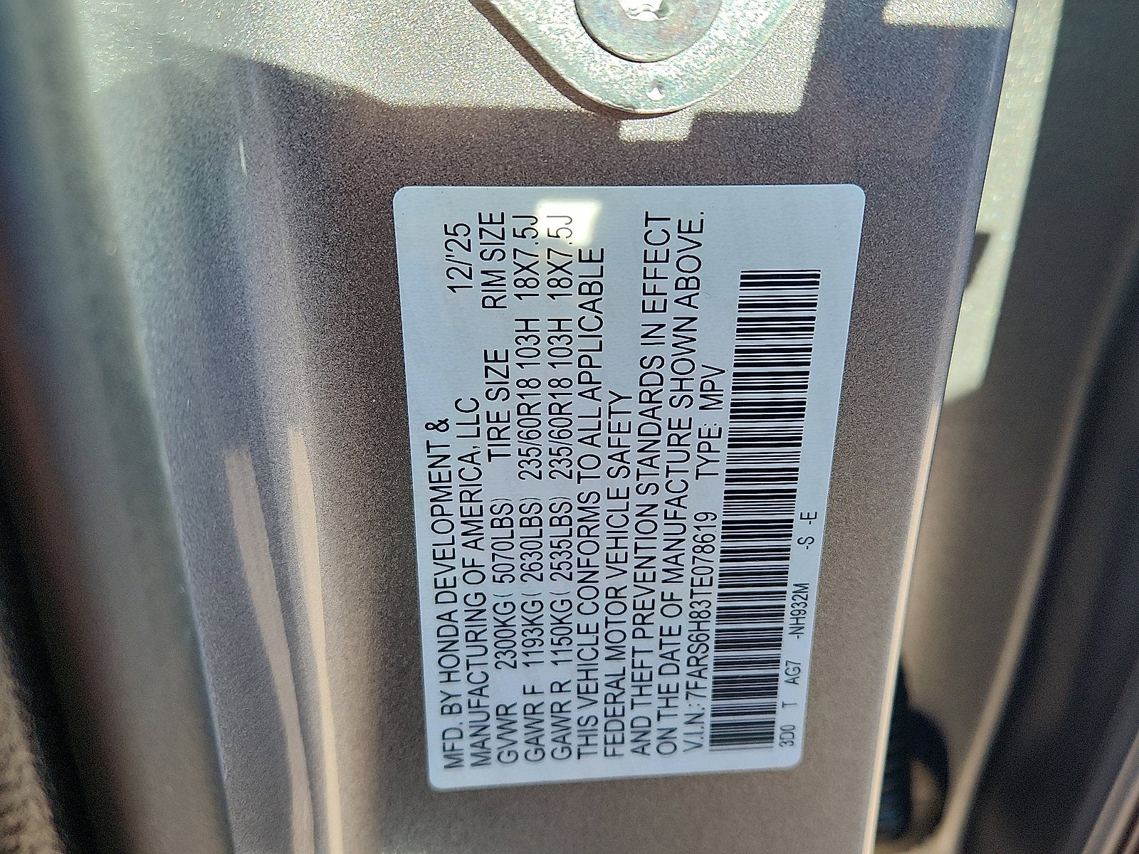 2026 Honda CR-V AWD Sport-L Hybrid