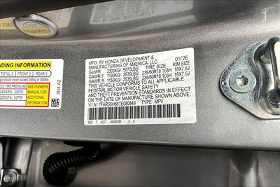 2026 Honda CR-V AWD Sport-L Hybrid