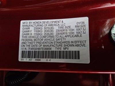 2026 Honda CR-V AWD Sport-L Hybrid