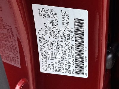 2026 Honda CR-V AWD Sport-L Hybrid