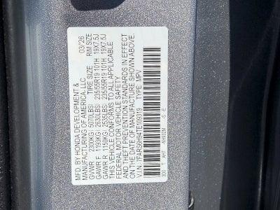 2026 Honda CR-V AWD Sport Touring Hybrid