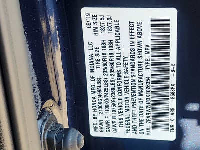 2019 Honda CR-V EX-L