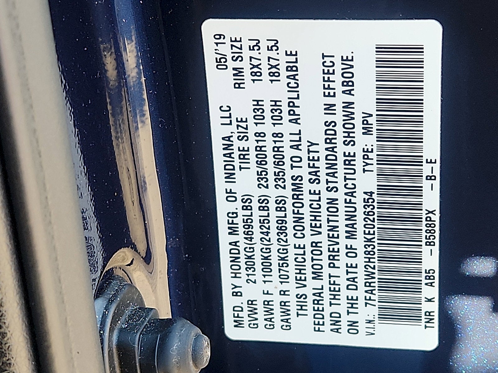 2019 Honda CR-V EX-L