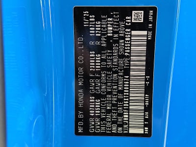 2026 Honda Prelude Hybrid