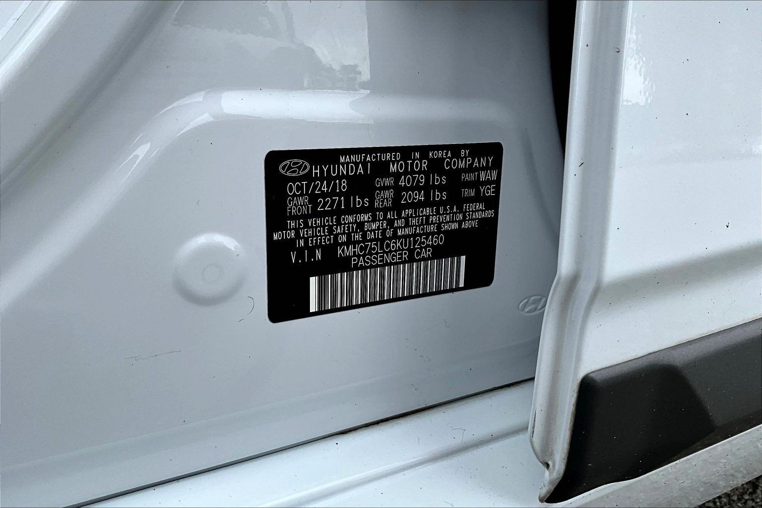 2019 Hyundai Ioniq Hybrid SEL