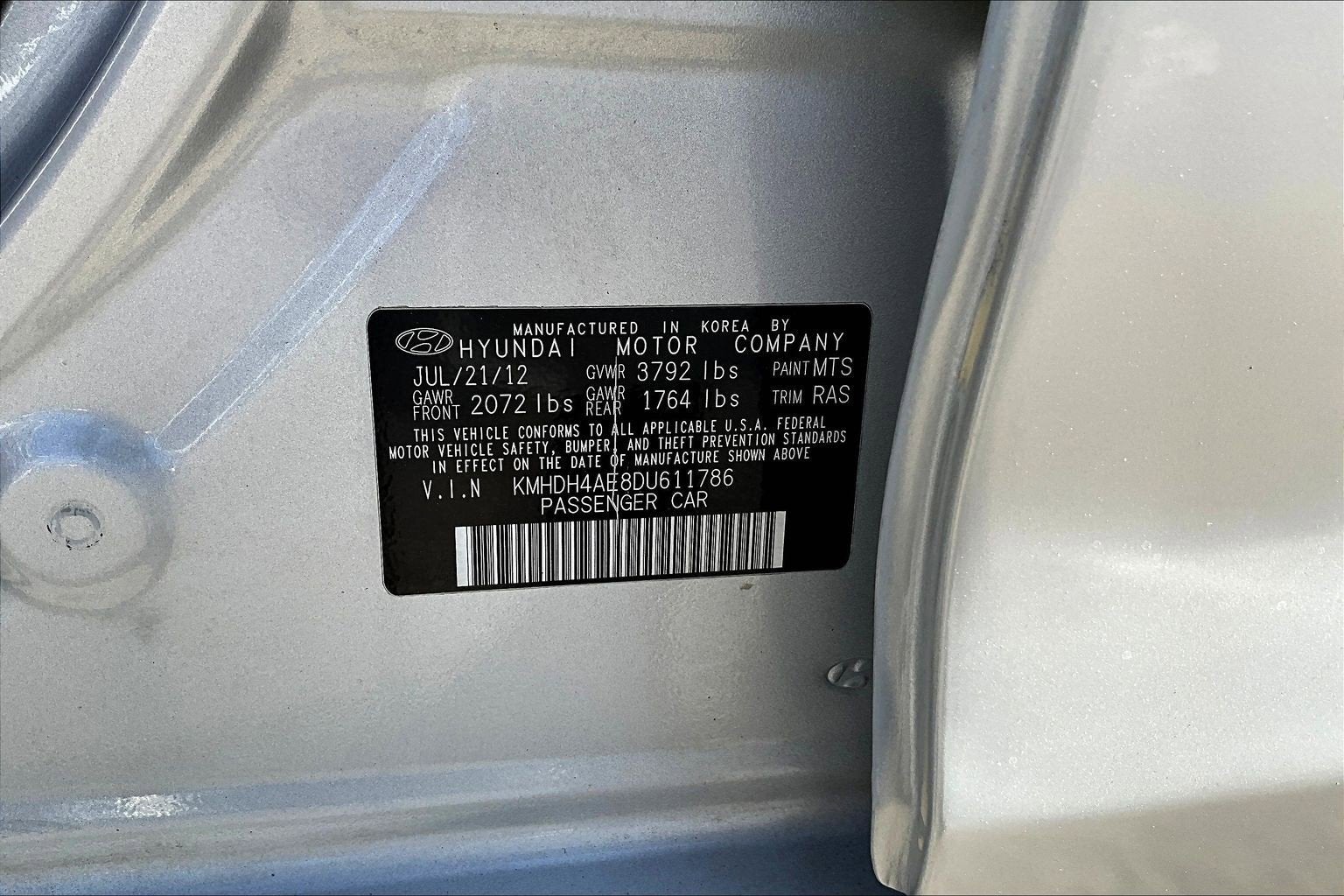 2013 Hyundai Elantra GLS
