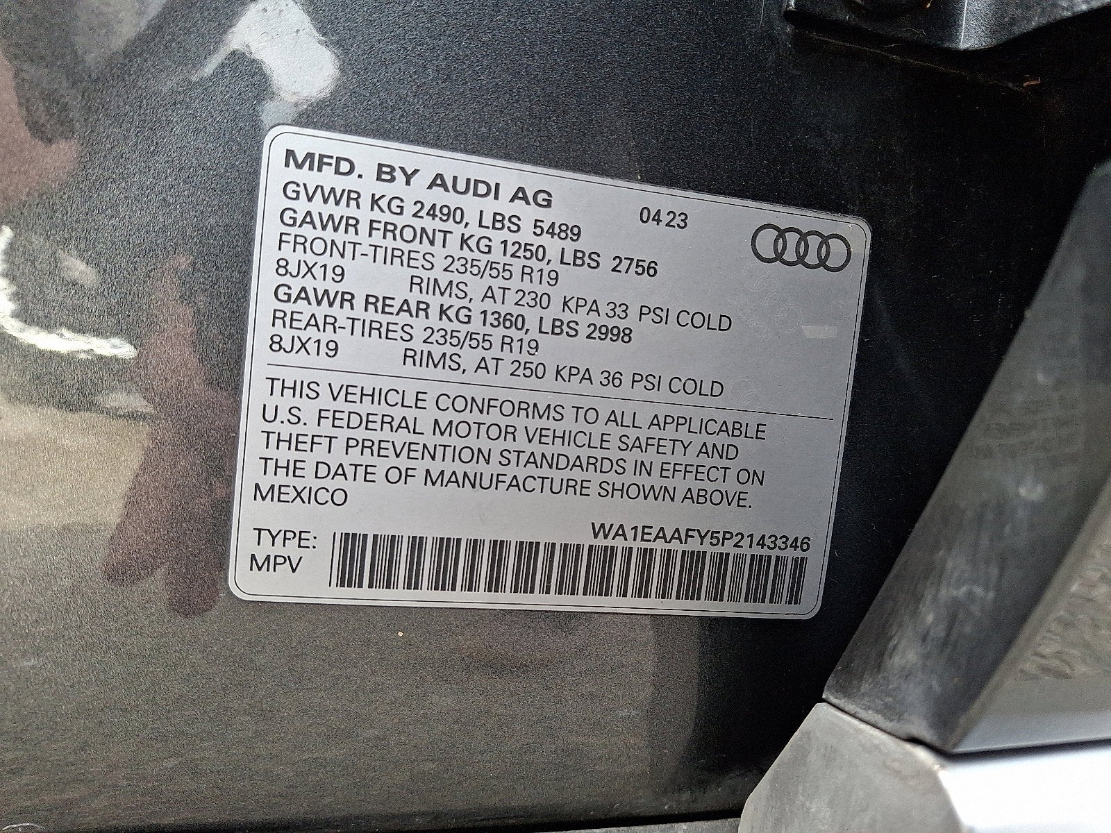 2023 Audi Q5 S line Premium Plus