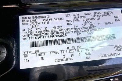 2023 Ford F-150 XLT SPORT