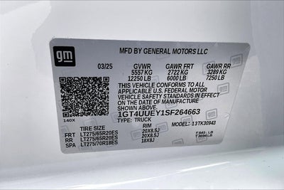 2025 GMC Sierra 3500HD SLT