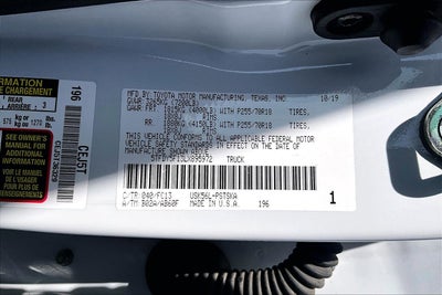 2020 Toyota Tundra 4WD SR5