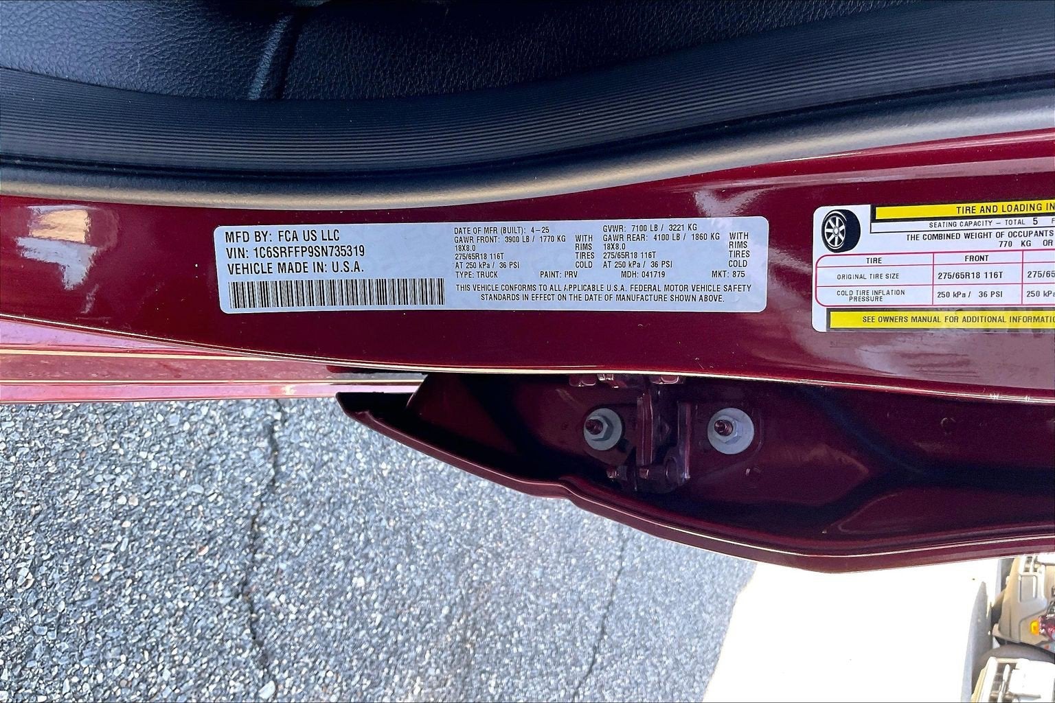 2025 RAM 1500 Big Horn