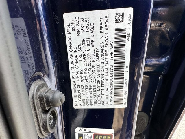 2019 Honda CR-V Touring