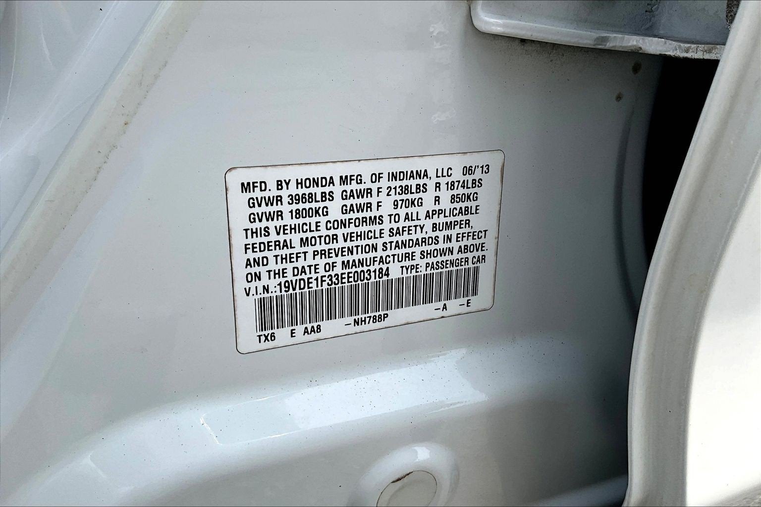 2014 Acura ILX 4dr Sdn 2.0L