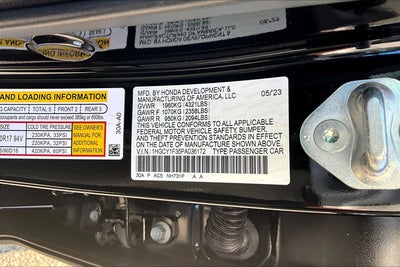 2023 Honda Accord Sedan EX