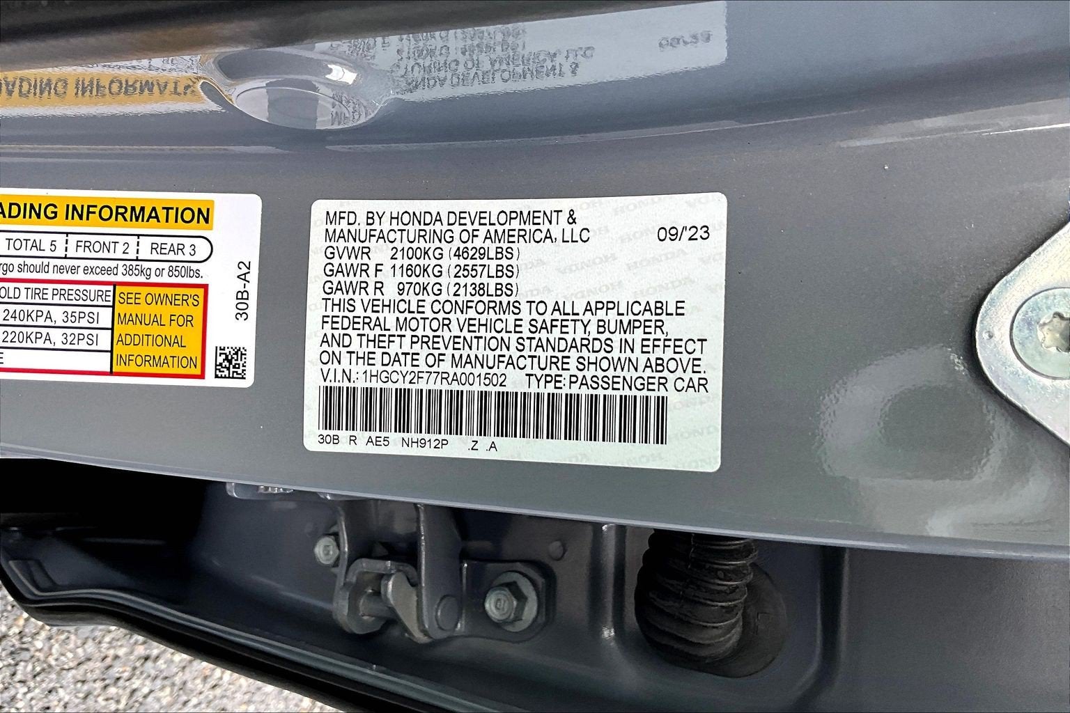 2024 Honda Accord Hybrid Sport-L