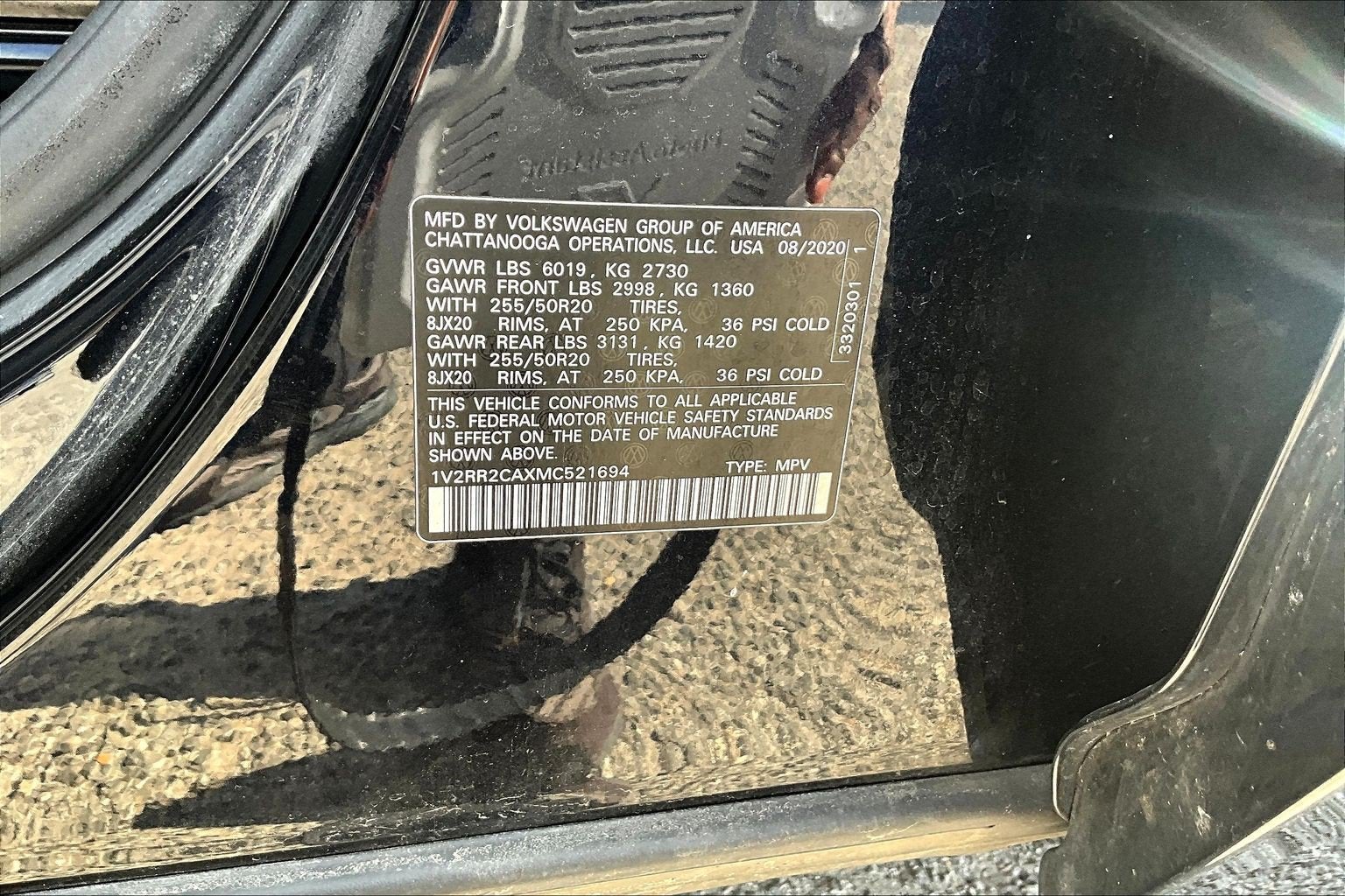 2021 Volkswagen Atlas 3.6L V6 SE w/Technology R-Line