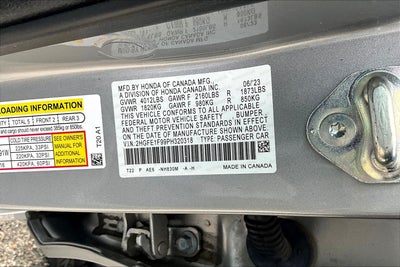 2023 Honda Civic Sedan Touring