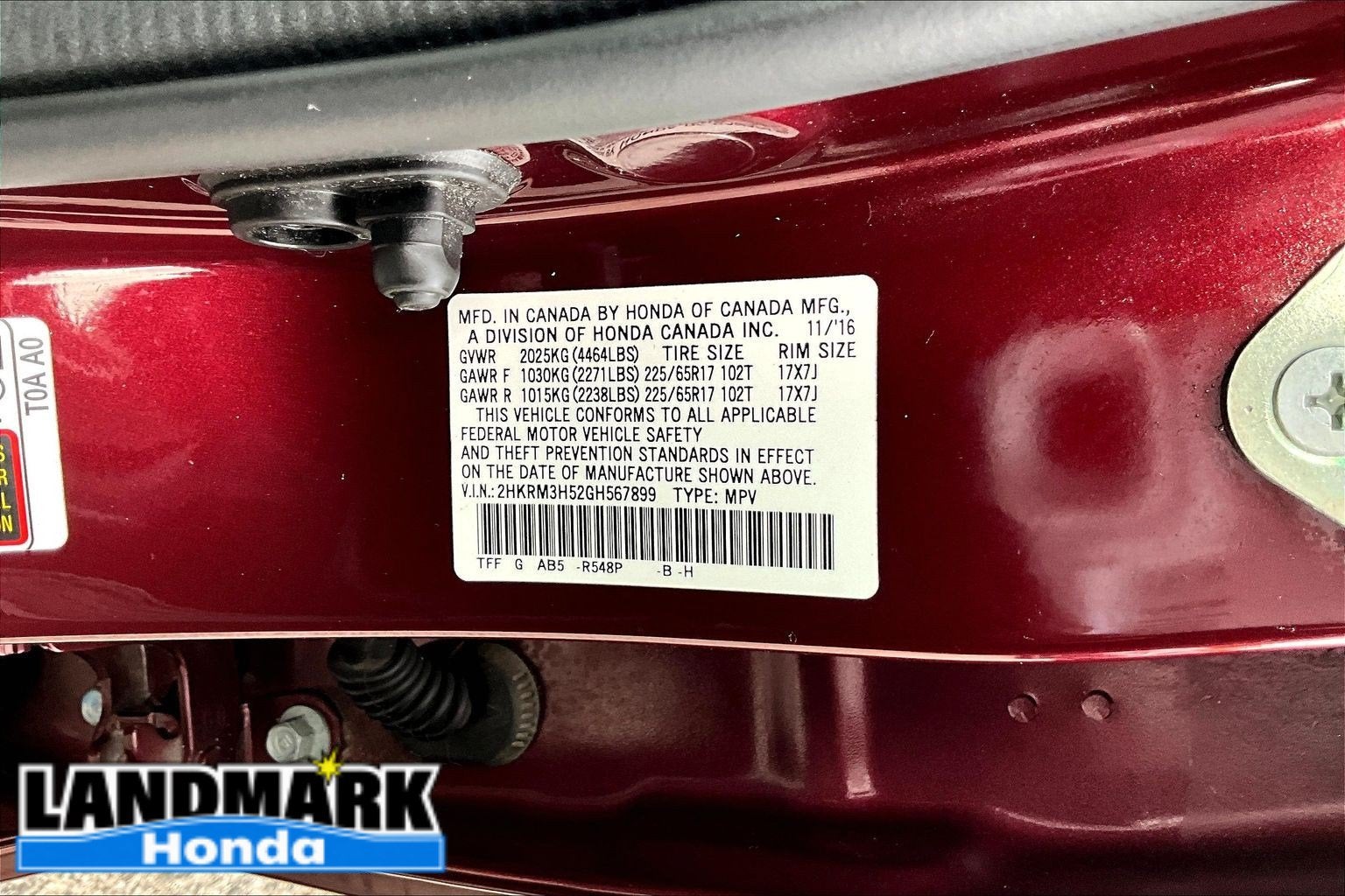 2016 Honda CR-V EX