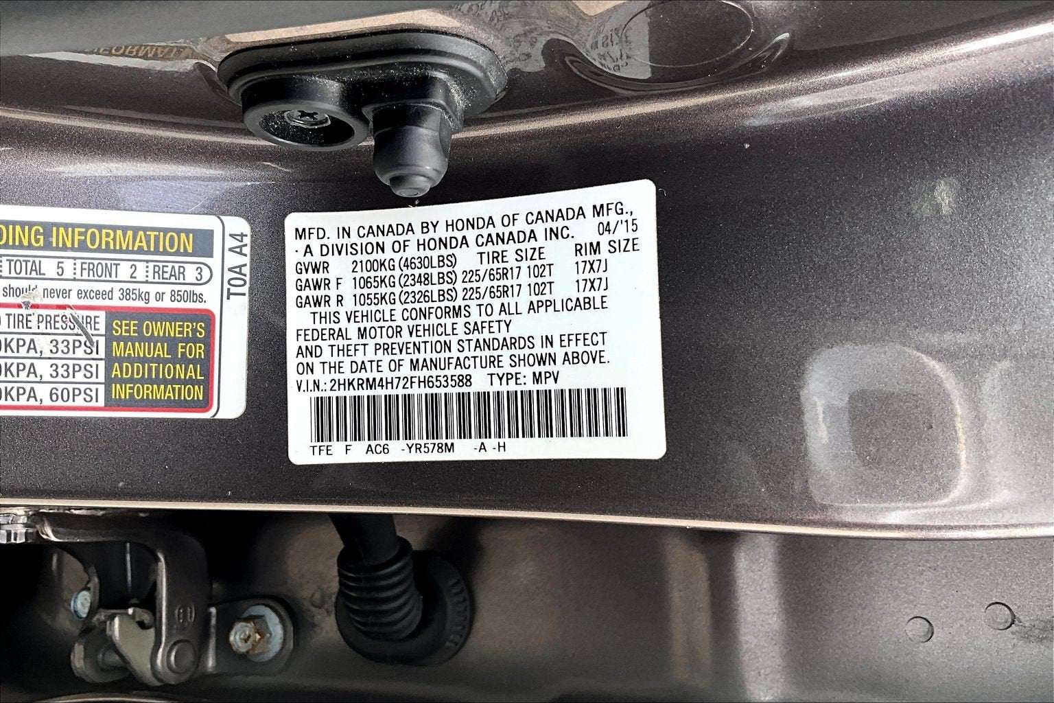 2015 Honda CR-V EX-L