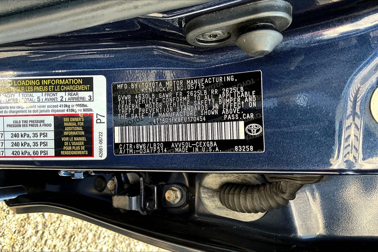 2015 Toyota Camry Hybrid XLE