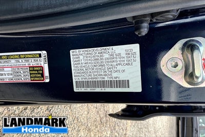 2024 Honda Odyssey Touring
