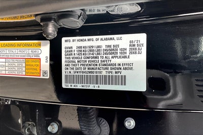 2021 Honda Passport EX-L