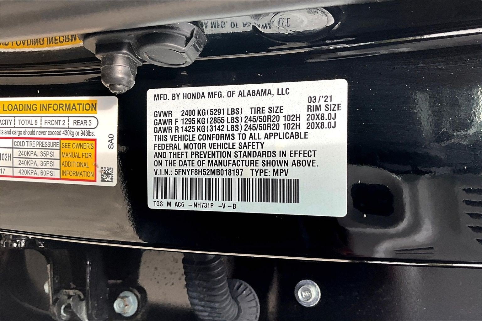 2021 Honda Passport EX-L
