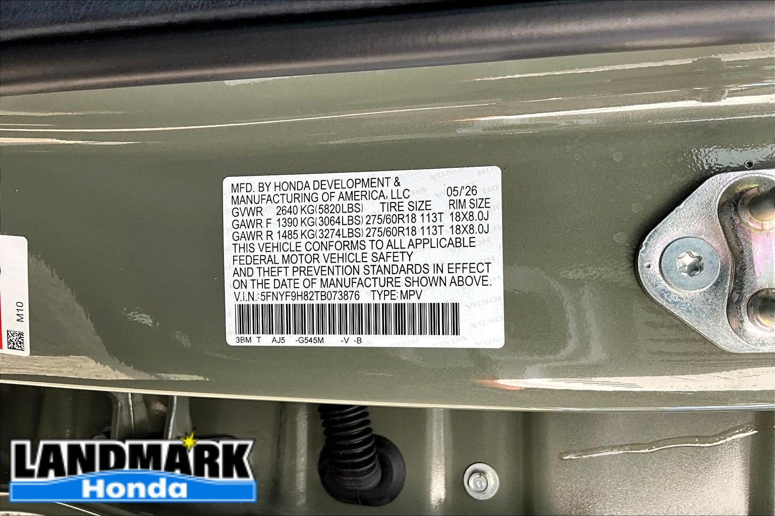 2026 Honda Passport TrailSport Elite Blackout