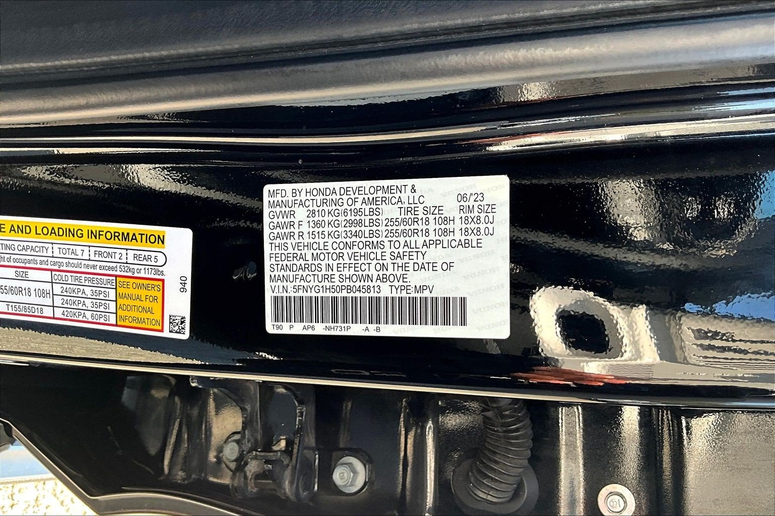 2023 Honda Pilot EX-L 7 Passenger