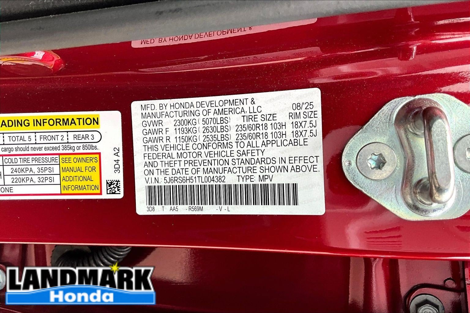 2026 Honda CR-V Hybrid Sport