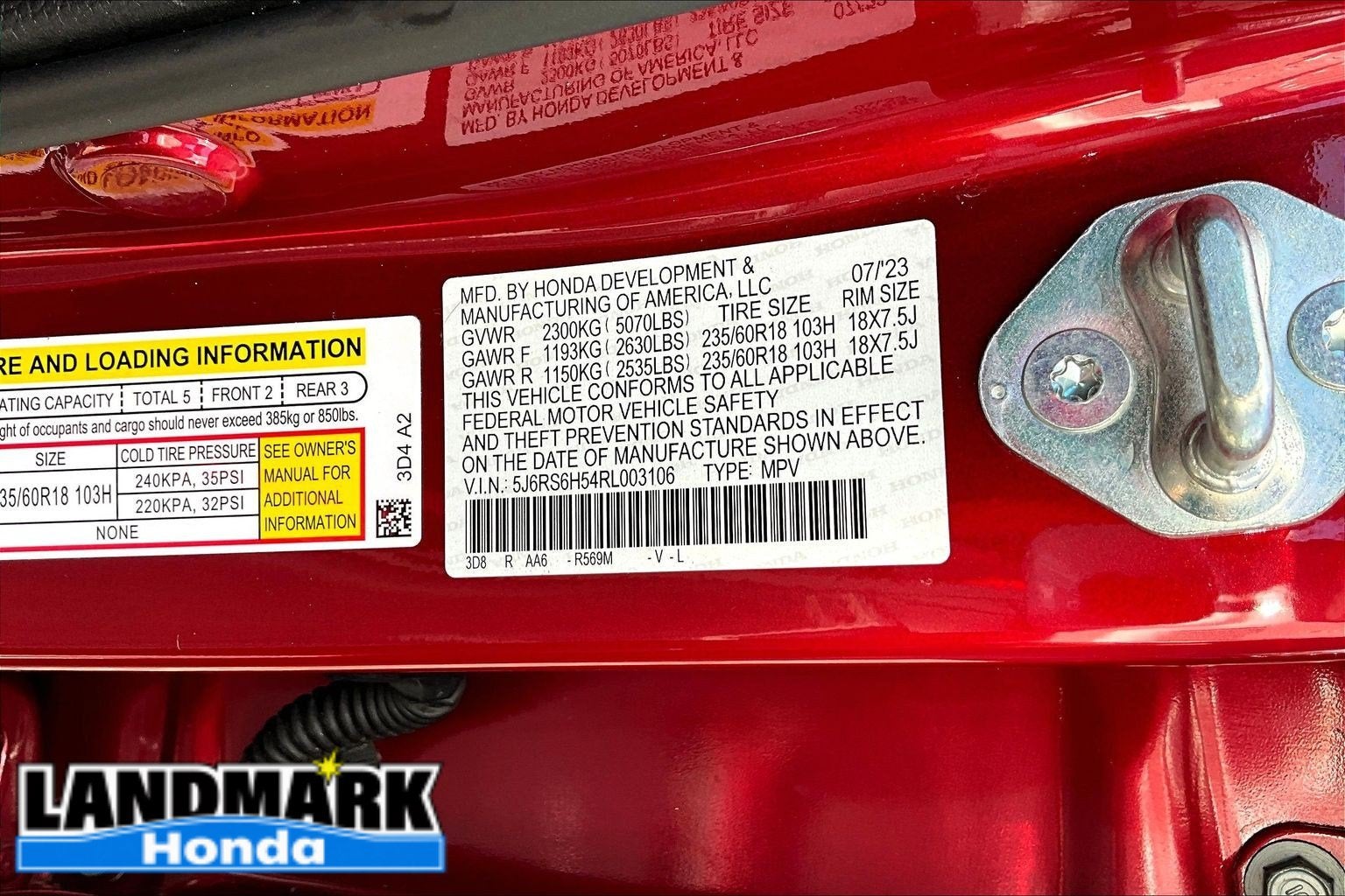 2024 Honda CR-V Hybrid Sport