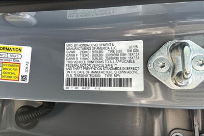 2026 Honda CR-V Hybrid Sport