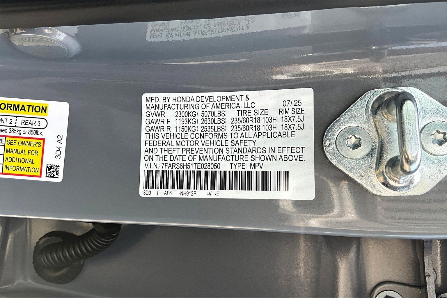 2026 Honda CR-V Hybrid Sport