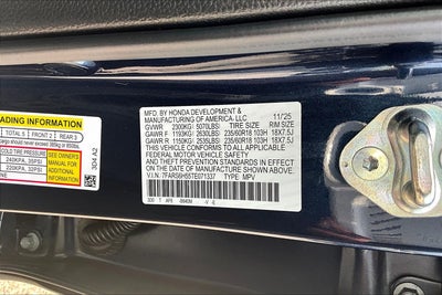 2026 Honda CR-V Hybrid Sport