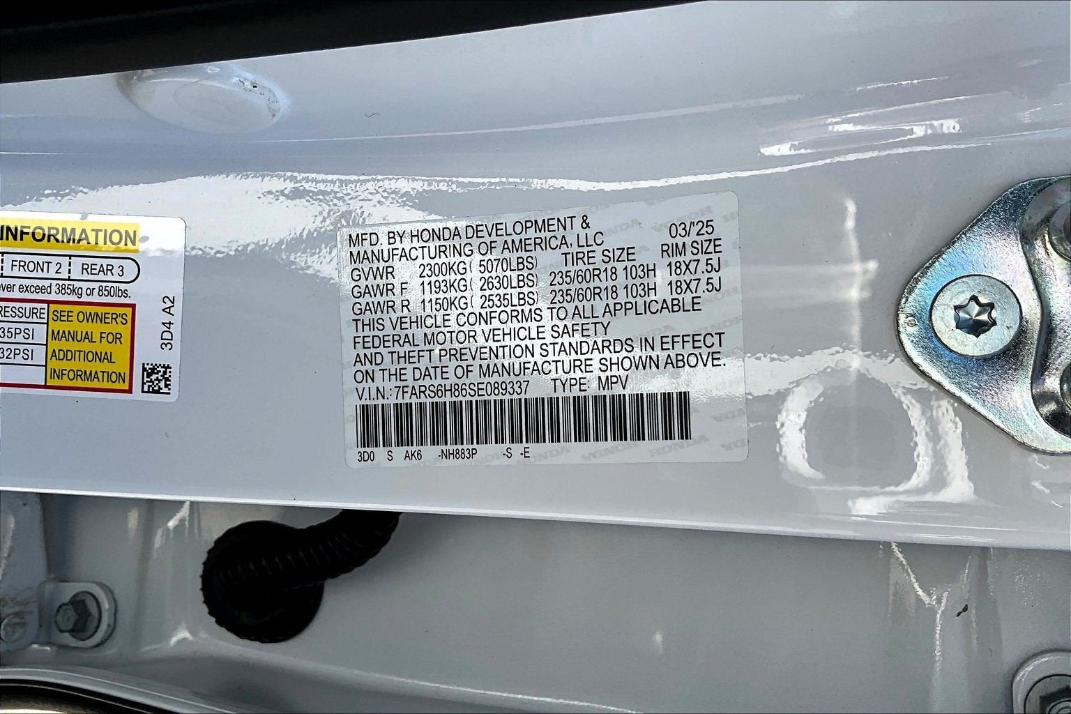 2025 Honda CR-V Hybrid Sport-L