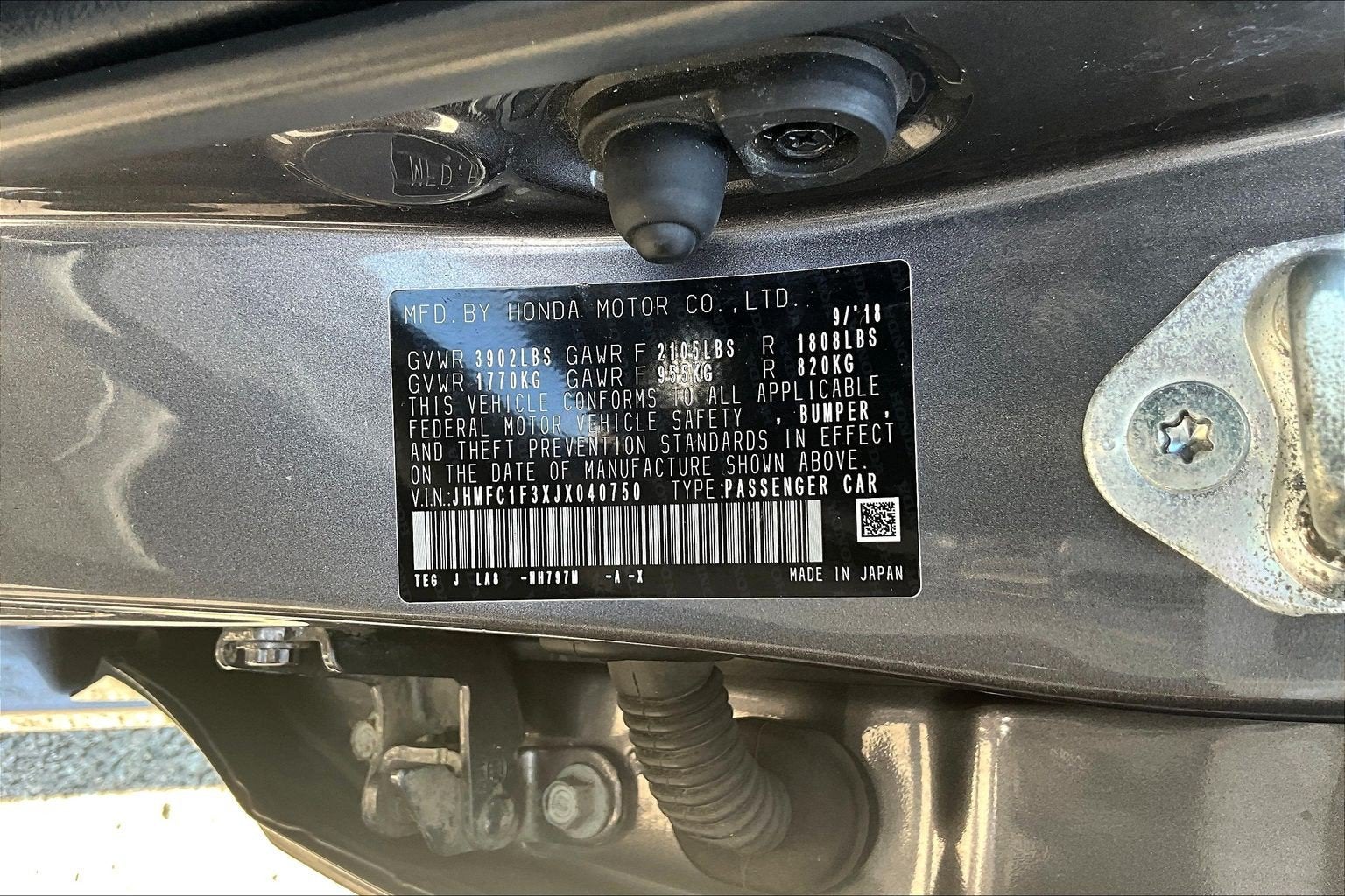 2018 Honda Civic Sedan EX-T