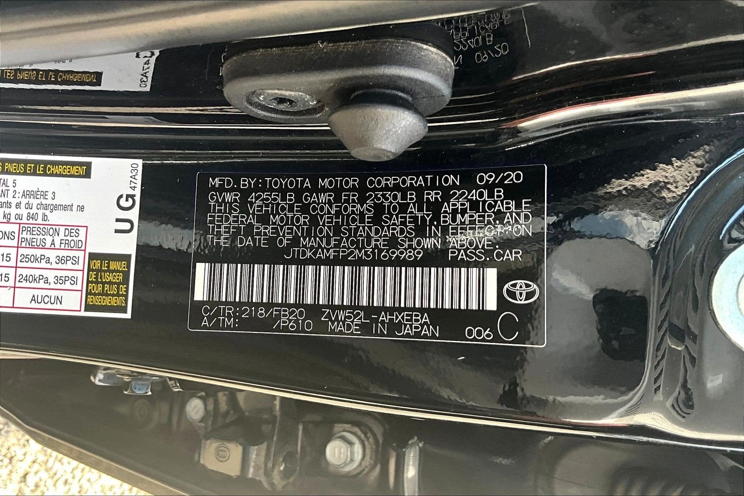 2021 Toyota Prius Prime LE