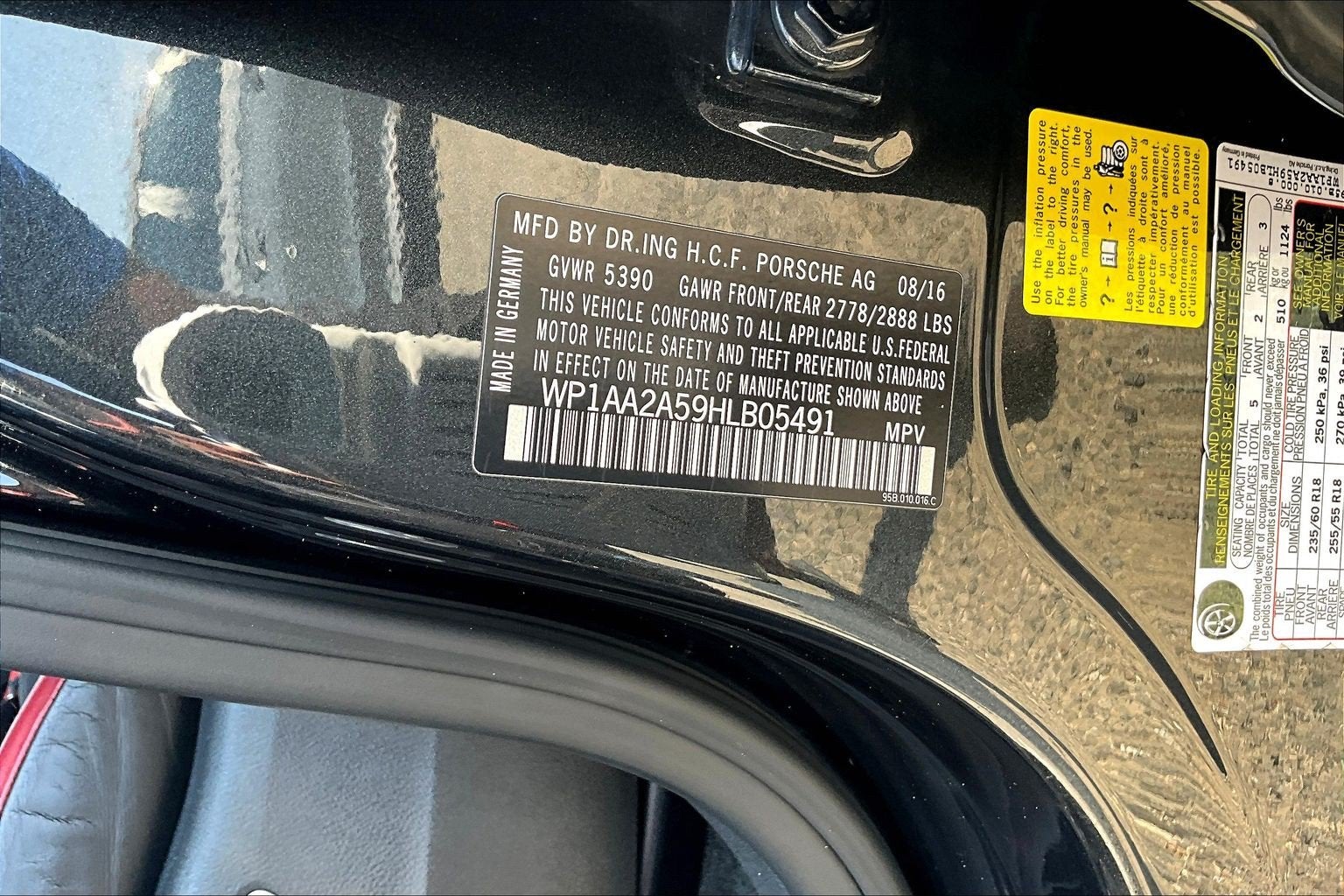 2017 Porsche Macan AWD