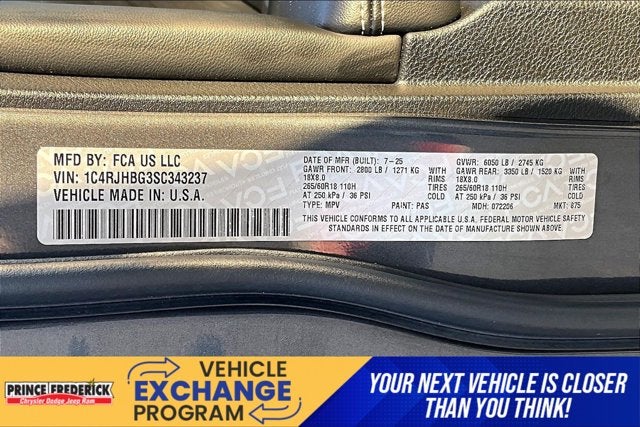 2025 Jeep Grand Cherokee Limited