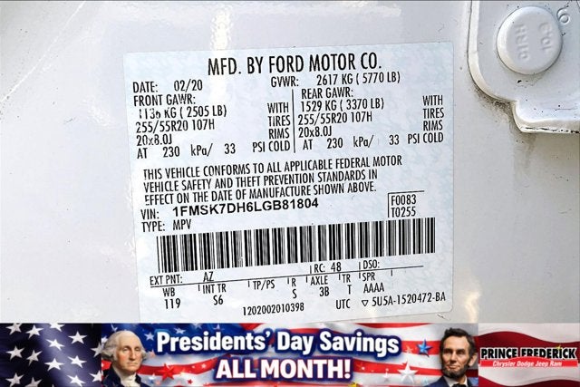 2020 Ford Explorer XLT