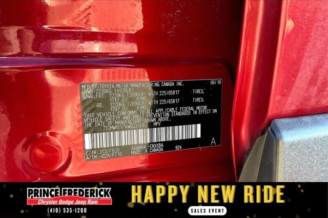 2019 Toyota RAV4 Hybrid LE