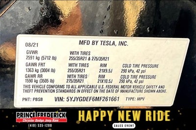 2021 Tesla Model Y Performance