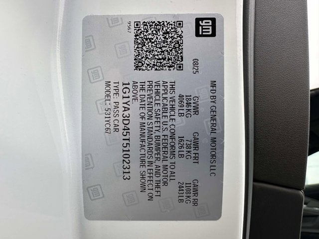 2026 Chevrolet Corvette 1LT